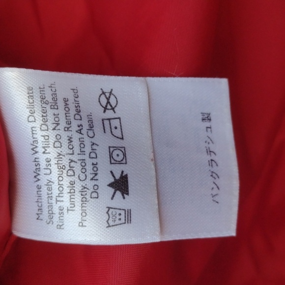 Flawed Eddie Bauer Red Jacket L/XL - Picture 11 of 12
